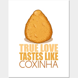 Coxinha, Love, Brazil, Street Food, Gift Posters and Art